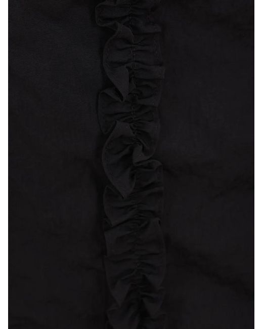 CECILIE BAHNSEN Black Ocean Midi Skirt
