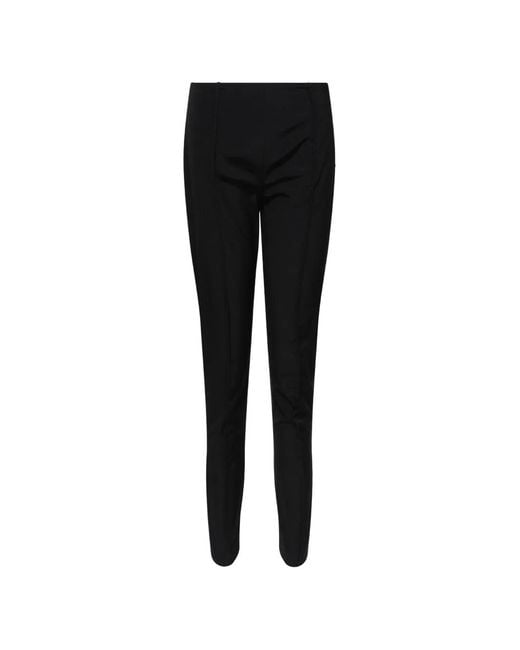 MM6 by Maison Margiela Black Seam-Detail Trousers
