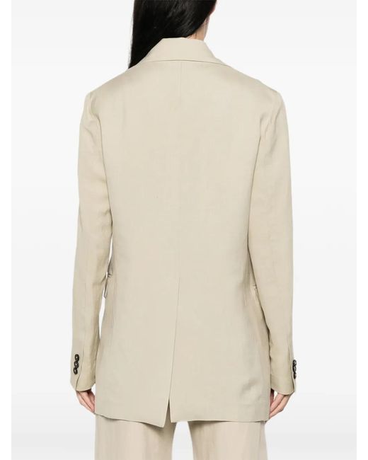 Barena Natural Buttoned Blazer