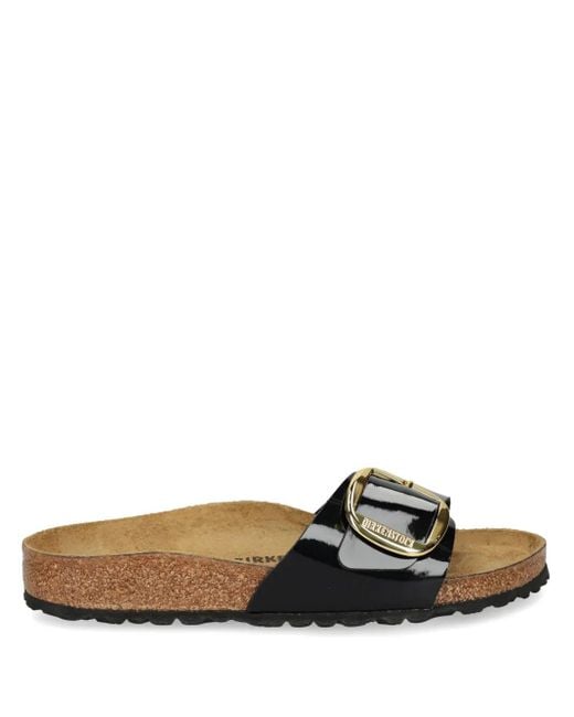 Birkenstock Black Madrid Slides