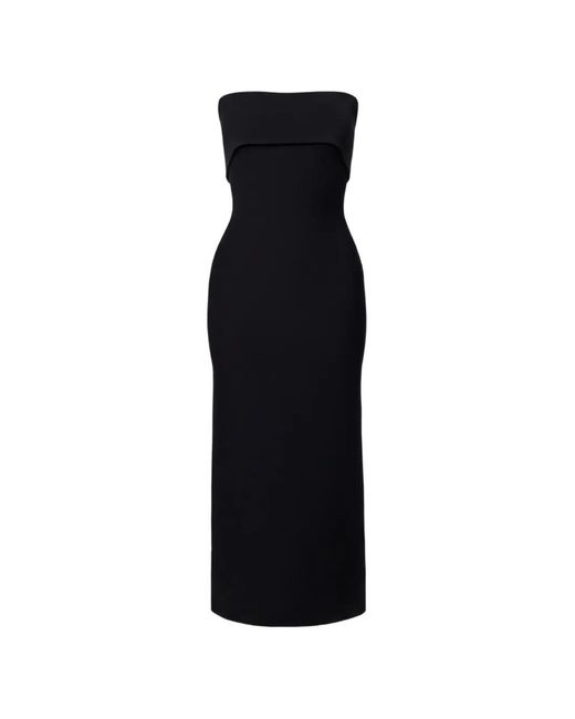 Viktoria & Woods Black Translation Midi Dress