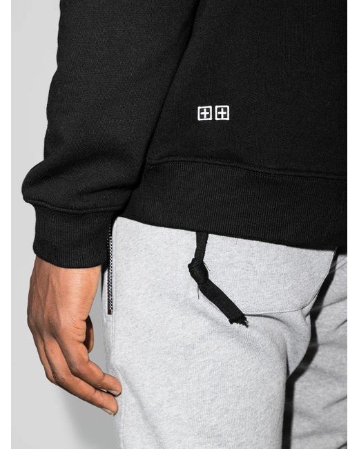 Ksubi Black Kross Biggie Hooded Sweatshirt for men