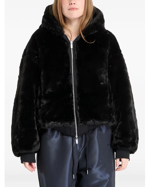 Nike Black Renegade Flight Hooded Jacket