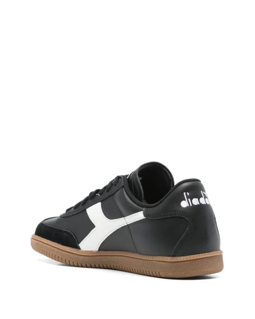 Diadora Black Trainer Sneakers for men