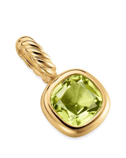 David Yurman Metallic Mini Cushion Cut Amulet