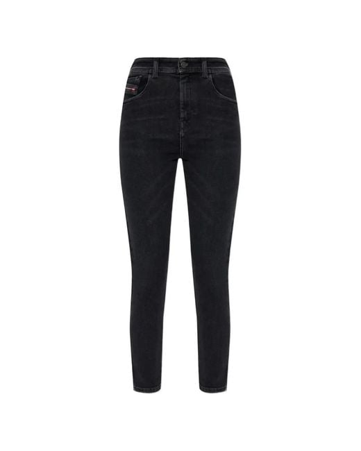 DIESEL Black 1984 Slandy-High Jeans