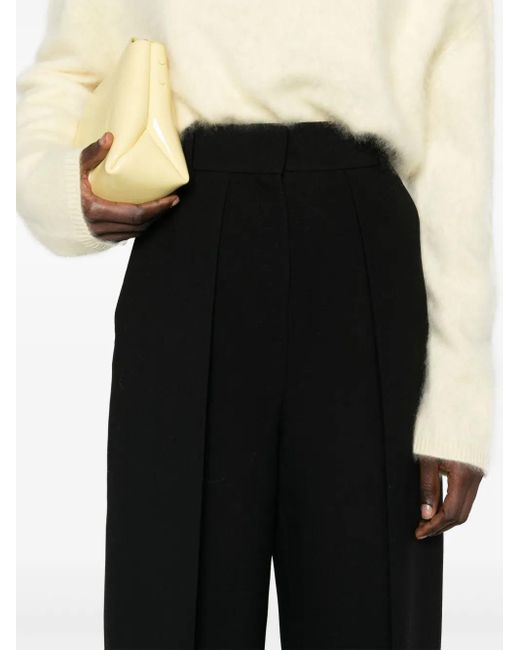 Khaite Black Maris Pant