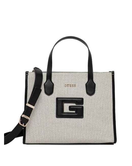 Sac Cabas G Status À Logo Guess en coloris Black