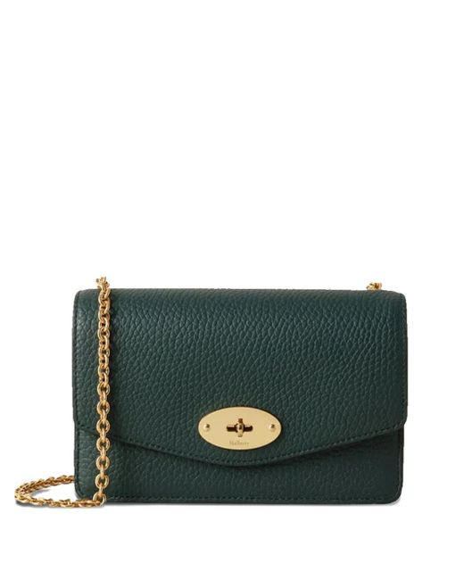Mulberry Green Small Darley Cross Body Bag