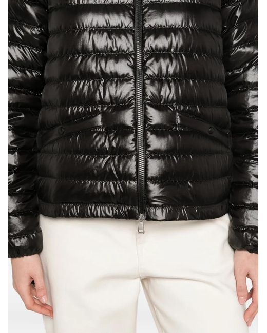 Moncler Azalee Gewatteerd Jack Met Rits in het Black