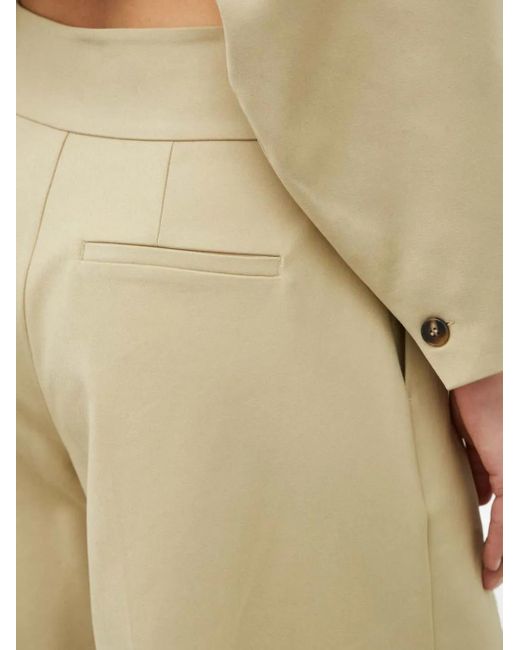 Day Birger et Mikkelsen Natural Maverick Pleated Trousers
