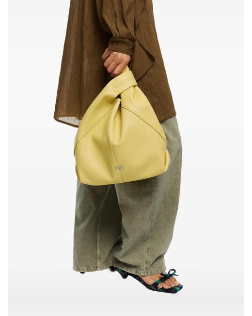 Bimba Y Lola Yellow Mittelgroße Paper Tote Bag