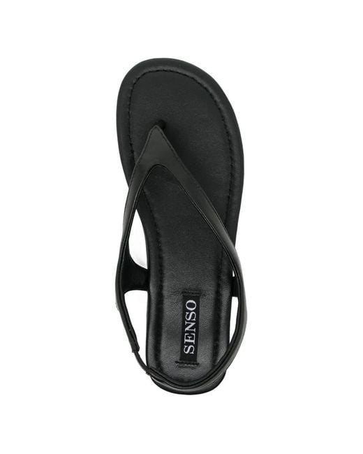Senso White Nessa Flat Sandals
