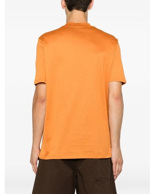Yes London Orange Short-Sleeve T-Shirt for men