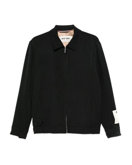 NEW YORK RESIDENT Black Alaska Jacket for men