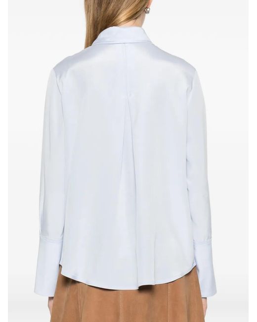 Camisa Con Botones Max Mara de color White