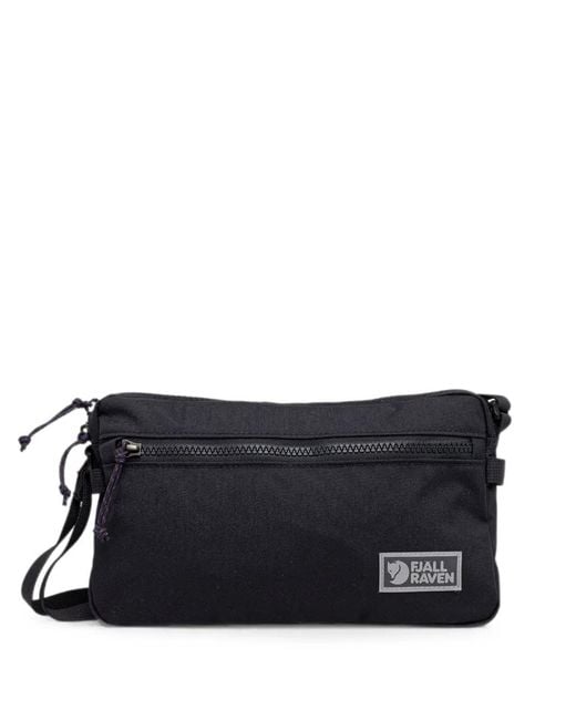 Borsa Messenger Con Zip di Fjallraven in Black