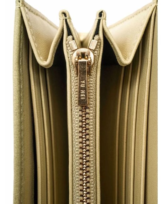 Yu Mei Natural Sebastian Leather Bi-Fold Wallet