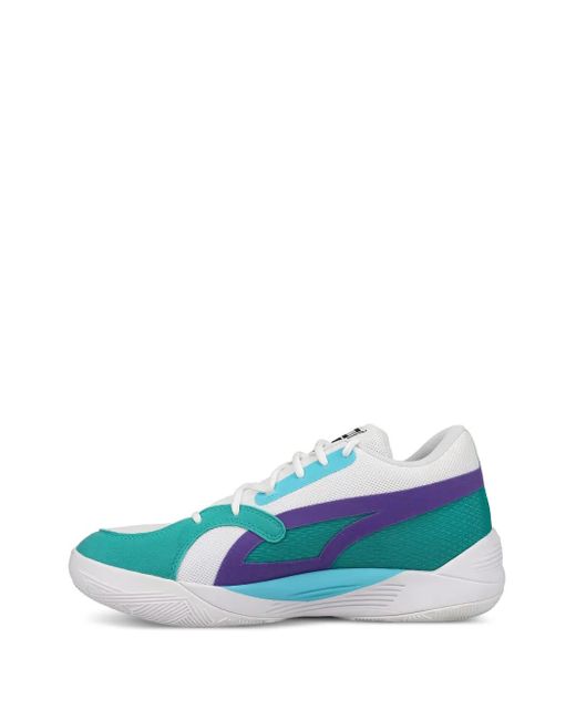 PUMA Blue Trc Blaze Court Sneakers for men