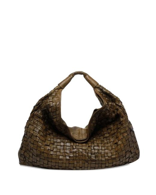 Campomaggi Black Atena Zip-Closure Tote Bag