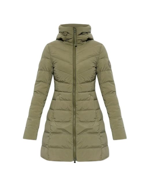 Canada Goose Green Clair Hooded Coat