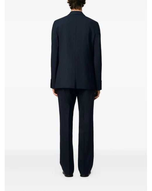AMI Blazer Met Enkele Rij Knopen in het Blue voor heren