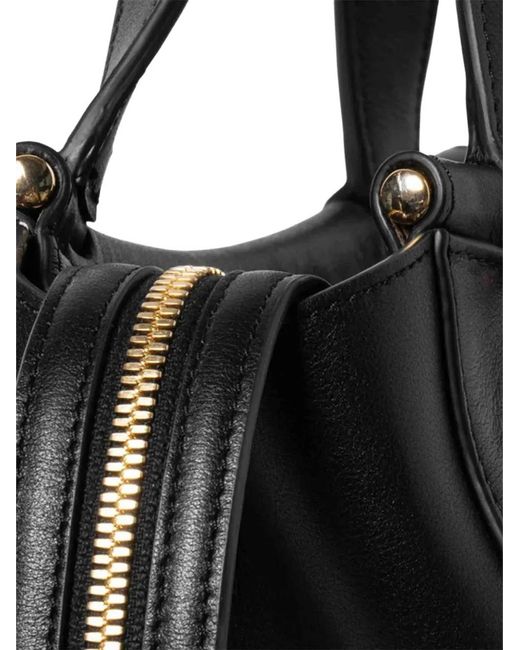 Wandler Black Ida Top Handle Bag