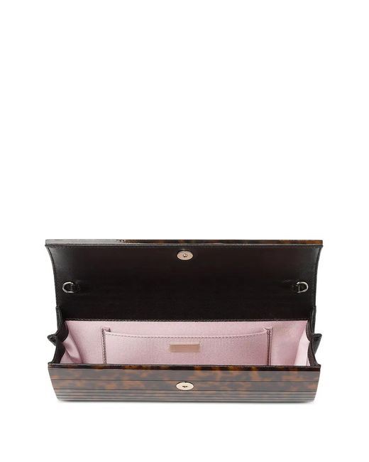 Jimmy Choo Brown Sweetie Clutch Bag