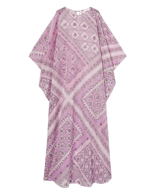 Emilio Pucci Purple Festa-Print Kaftan