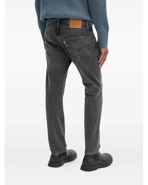 Levi's Blue 502 Five-Pockets Jeans for men