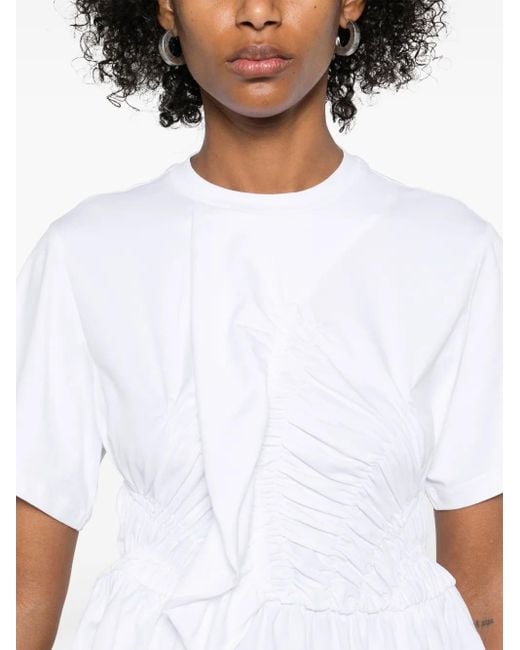 CECILIE BAHNSEN White Ace T-Shirt