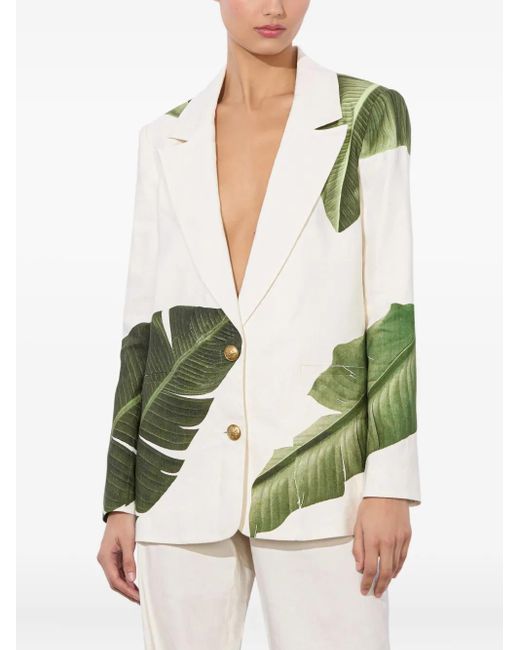 Blazer Elna Alice + Olivia de color Green