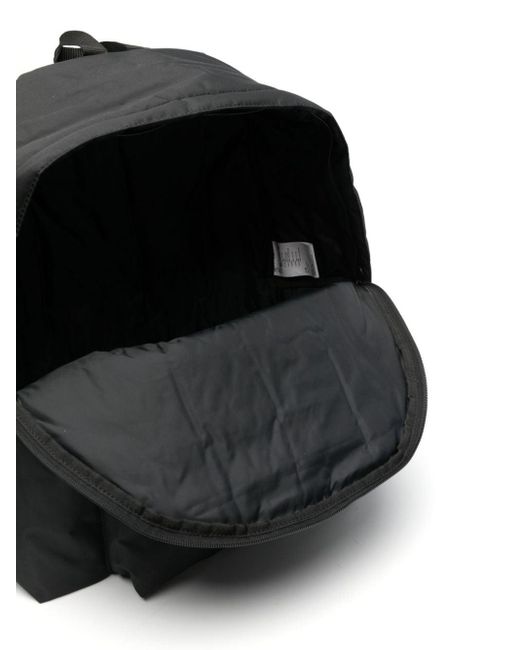 COMME DES GARÇON BLACK Black Logo-tag Backpack for men
