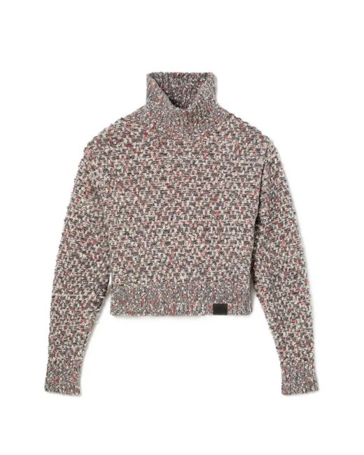Pull En Maille Texturée Stella McCartney en coloris Gray