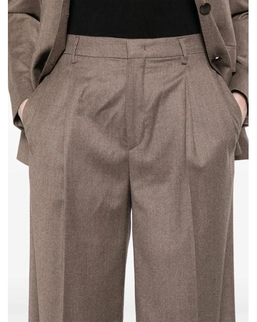 Tagliatore テーラードパンツ Brown