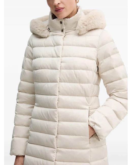 Geox Natural Bettanie Hooded Coat