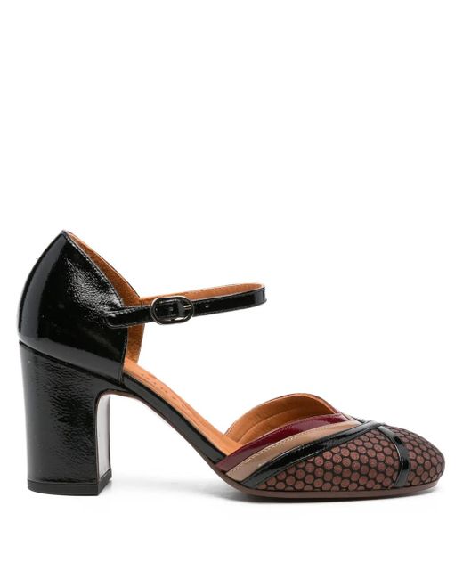 Chie Mihara Brown Merman Pumps mit Knöchelriemen 80mm