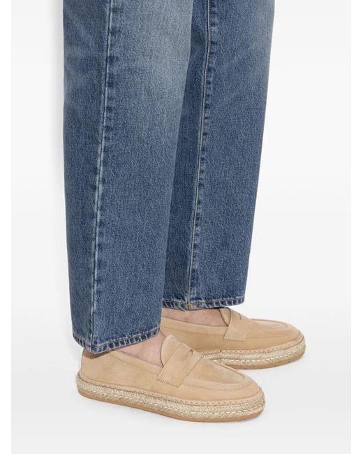 Giorgio Armani Natural Suede Espadrilles for men