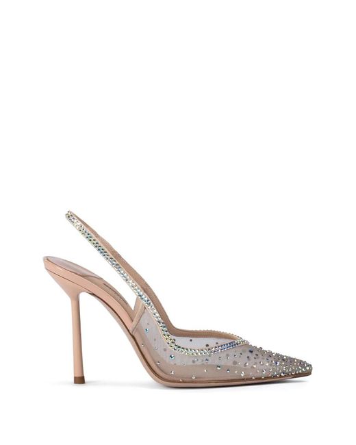 Le Silla White Nicole Pumps