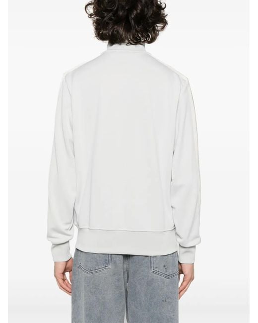 Palm Angels White Monogram Track Jacket for men