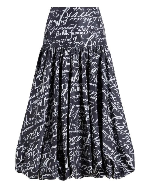 Cinq À Sept Black Love Journal Ellah Skirt