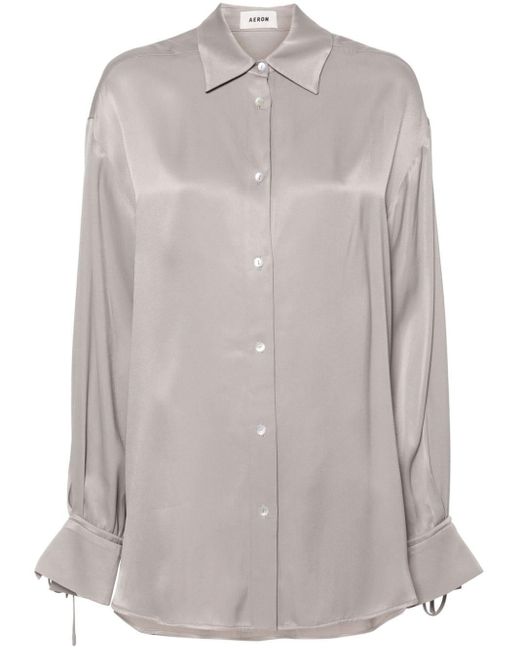 Aeron Gray Fallow Long-sleeve Shirt