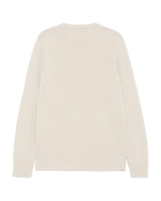 Roberto Collina Natural Crew-Neck Sweater for men