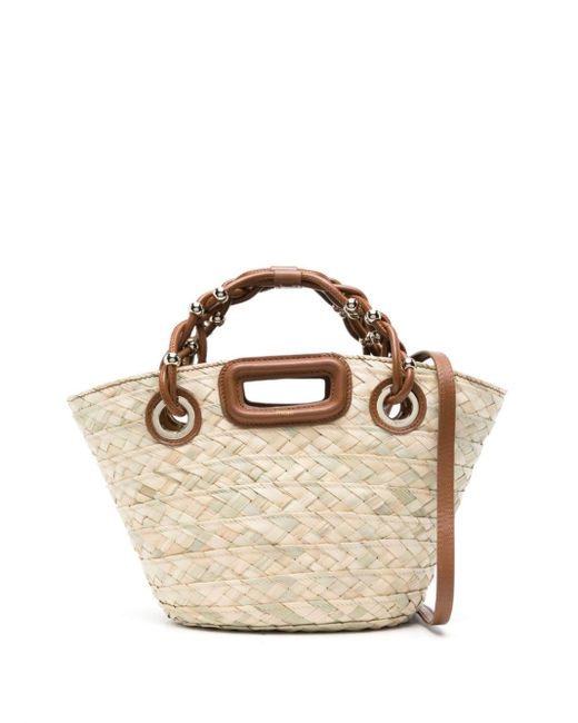 Maje Natural Mini Korbtasche