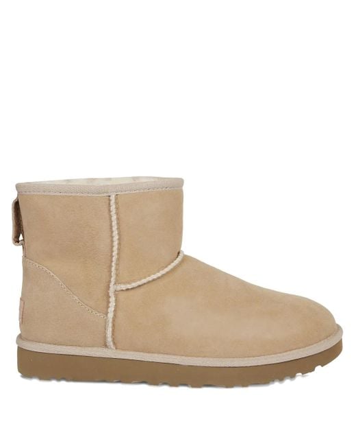Ugg Natural Suede Leather Twinface Boots