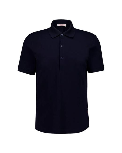Orlebar Brown Blue Bruno Polo Shirt for men