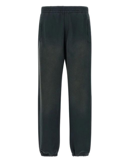 Golden Goose Deluxe Brand Gray Brushed-cotton Track Pants