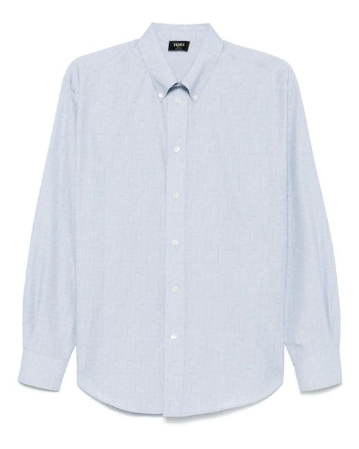 Camicia di Fendi in White da Uomo