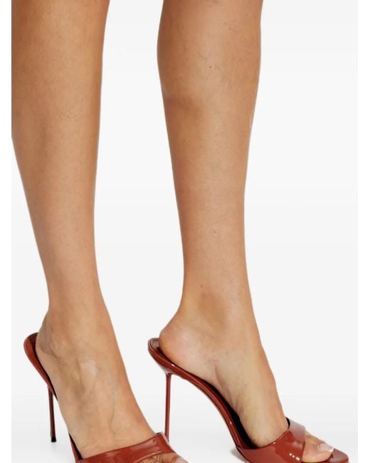Paris Texas Red Lidia Heeled Sandals