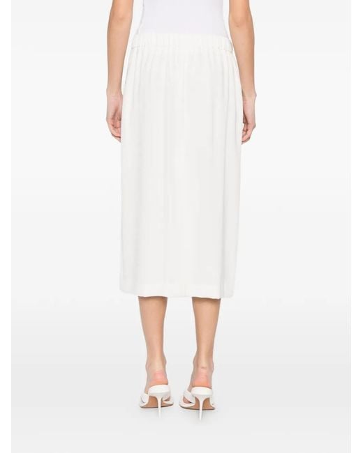 P.A.R.O.S.H. White Gonna Skirt